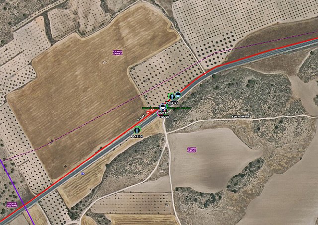 Una mujer resulta herida en accidente de tráfico ocurrido en Yecla - 1, Foto 1