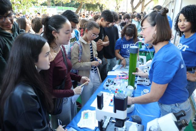 M�s de medio centenar de talleres muestran en la SeCyT c�mo resuelve retos reales la UPCT