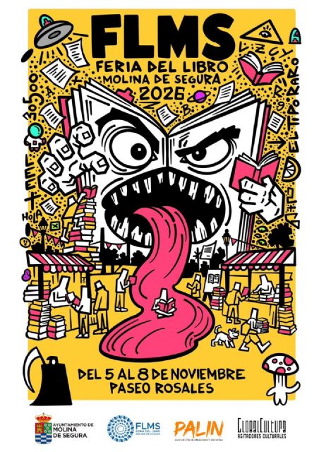 Molina de Segura celebra su II Feria del Libro del 2 al 8 de noviembre con conferencias, mesas redondas y presentaciones de novedades literarias - 4, Foto 4