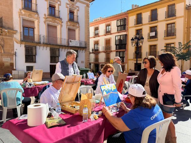 Jornada con los mayores en la plaza de España - 4, Foto 4