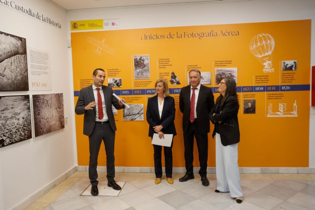 El Palacio de las Balsas acoge la exposición 'Imágenes al Vuelo', un recorrido por la historia de la fotografía aérea en la Región de Murcia y Espa&ntilde;a - 3, Foto 3