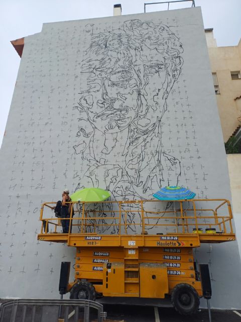 Millo y Judtih Leeuw, dos referentes internacionales del arte urbano, se incorporan a la ruta de murales de Alcantarilla - 2, Foto 2