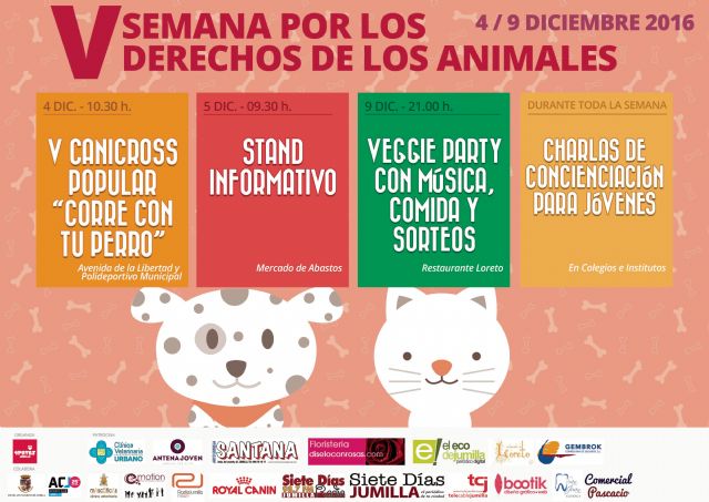 La Asociación 4 Patas organiza la V Semana por los Derechos de los Animales - 1, Foto 1