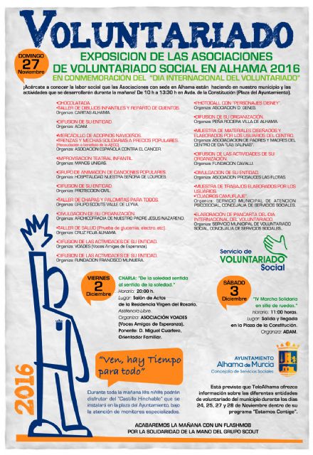 Actividades por el Da Internacional del Voluntariado, Foto 1