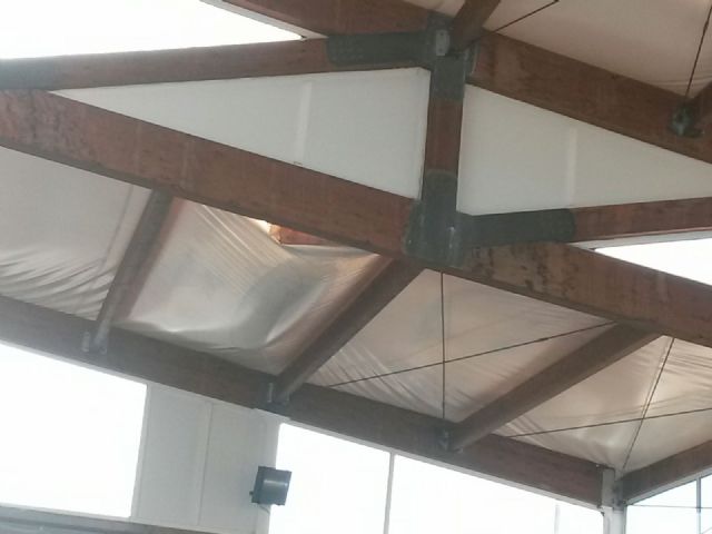 Cs exige el inicio de las obras para reparar la cubierta de la piscina de la Aljorra y que se valore su cierre provisional - 2, Foto 2