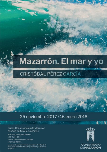 Cristóbal Pérez García expone Mazarrón, el mar y yo en Casas Consistoriales - 1, Foto 1