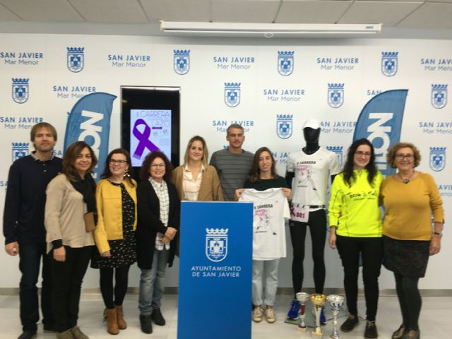 El deporte se vuelca con el 25N, Dia Internacional contra la Violencia de Género, en San Javier - 2, Foto 2