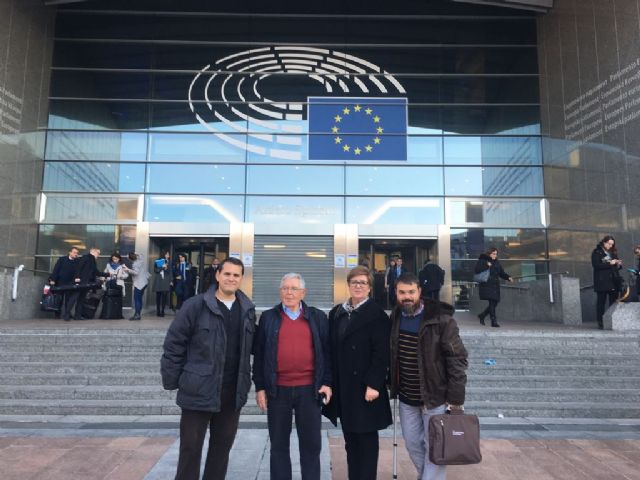 IU-Verdes Murcia reivindica en el Parlamento Europeo el soterramiento de las vías del tren - 1, Foto 1