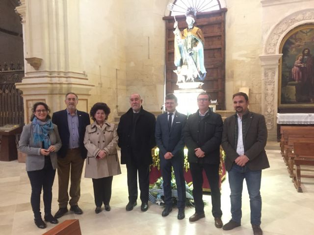 El trono del Patrón San Clemente estrenará en la procesión del próximo sábado nueva iluminación led de última generación - 1, Foto 1