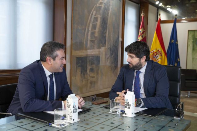 López Miras se reúne con el alcalde de Alcantarilla - 2, Foto 2
