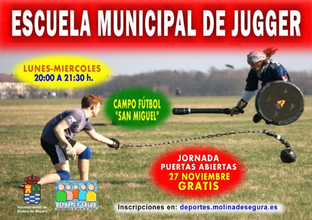 La Concejalía de Deporte y Salud y la Federación de Jugger de la Región de Murcia ponen en marcha la Escuela Municipal Juvenil de Jugger - 1, Foto 1