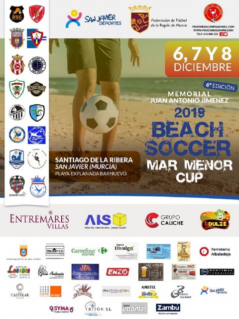 El Beach Soccer Mar Menor Cup vuelve a Santiago de Ribera los días 6, 7 y 8 de diciembre - 3, Foto 3