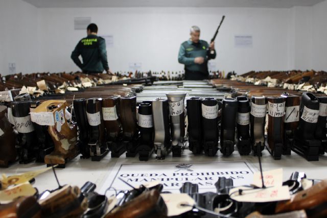 La Guardia Civil de Murcia celebra la exposición-subasta de armas del año 2019 - 1, Foto 1