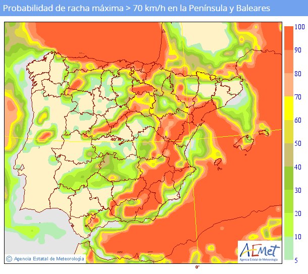 Se activa el aviso amarillo por fuertes vientos en la Región de Murcia - 2, Foto 2