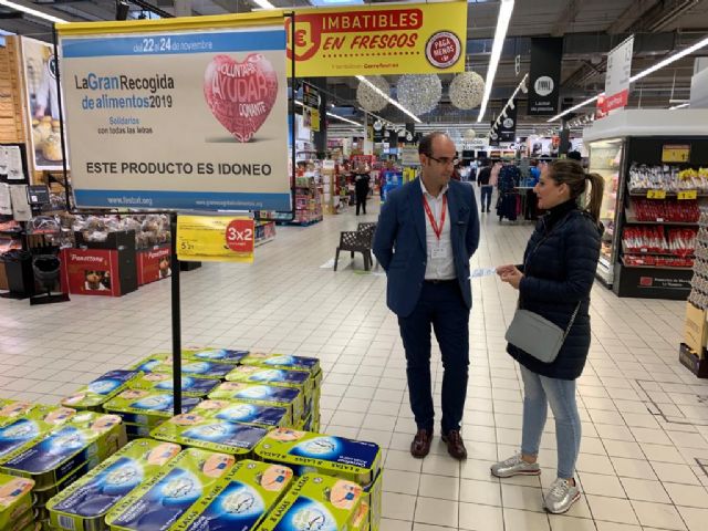 Campaña de recogida de alimentos de Carrefour y Cáritas - 3, Foto 3