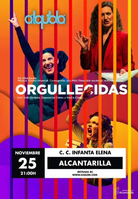 Paraguas violetas, teatro y talleres para visibilizar el rechazo a la violencia de género en Alcantarilla - 2, Foto 2