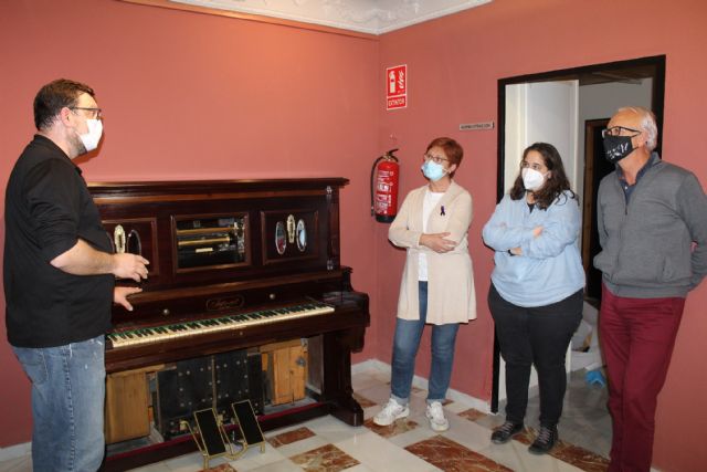 Finalizan los trabajos de restauración del histórico piano del Teatro Vico, de finales del XIX - 1, Foto 1