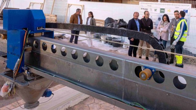 Un proyecto pionero crea una cantina para el Complejo Deportivo Francisco Fernández Torralba mediante impresoras 3D y materiales reciclados - 2, Foto 2