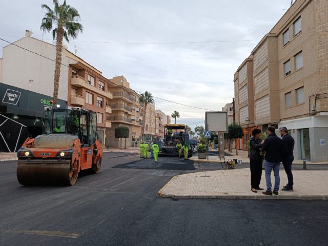Comienzan los trabajos de acondicionamiento de la Avenida Pedro García Rubio en Puerto Lumbreras - 1, Foto 1