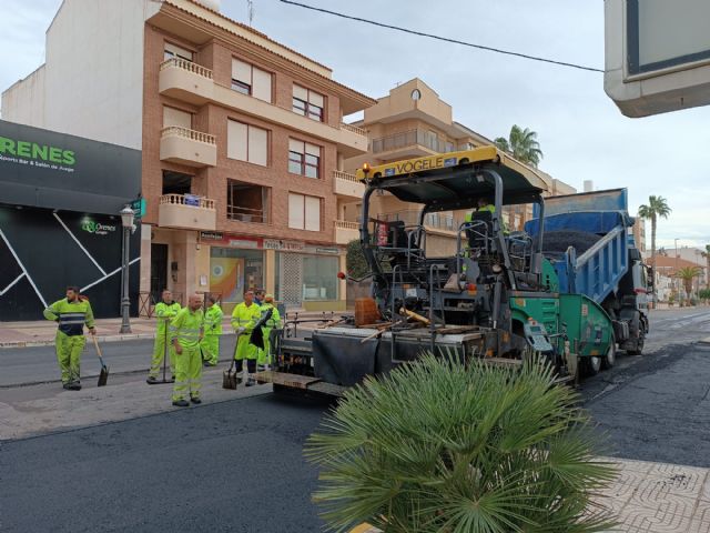 Comienzan los trabajos de acondicionamiento de la Avenida Pedro García Rubio en Puerto Lumbreras - 3, Foto 3