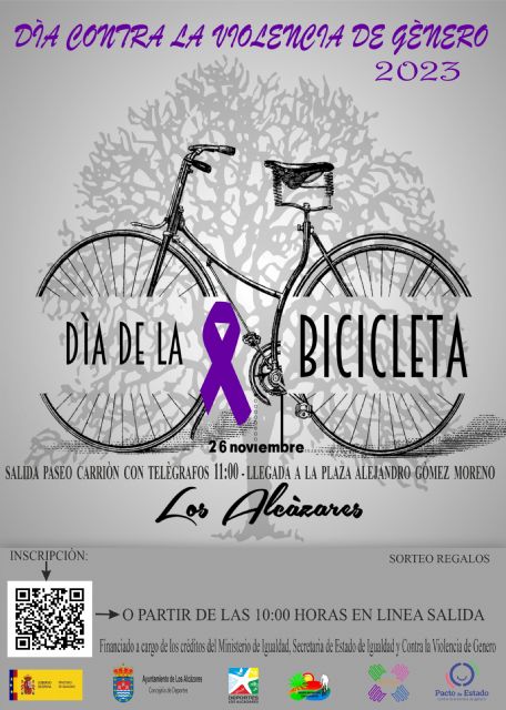 Los Alcázares pedalea contra la Violencia de Género - 1, Foto 1