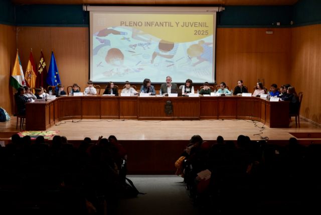Los niños y niñas de Santomera toman la palabra en el Pleno Infantil y Adolescente - 2, Foto 2