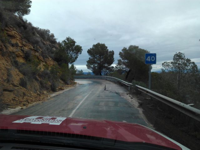 El Ayuntamiento de Alhama solicita el arreglo urgente de la carretera de Gebas, Foto 1
