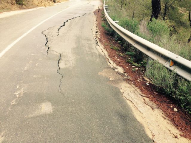 El Ayuntamiento de Alhama solicita el arreglo urgente de la carretera de Gebas, Foto 3