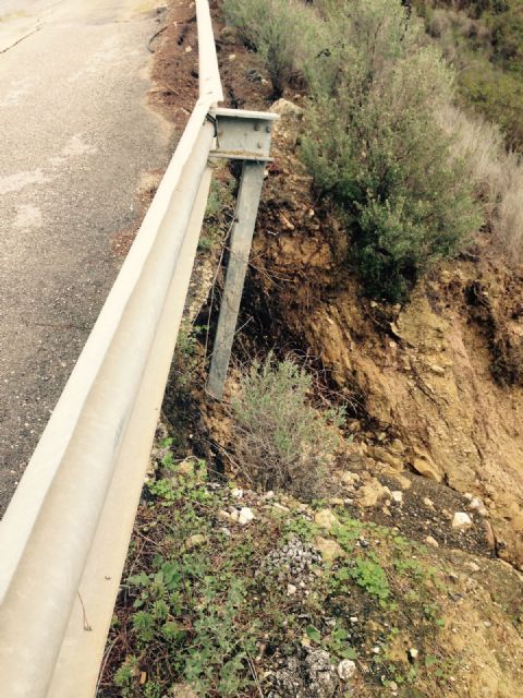 El Ayuntamiento de Alhama solicita el arreglo urgente de la carretera de Gebas, Foto 5