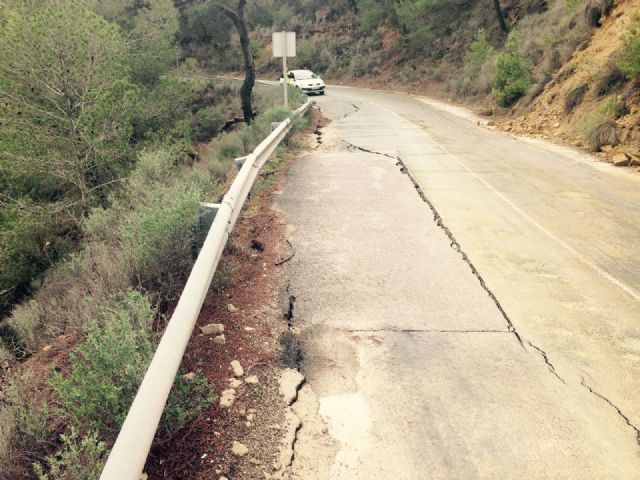 El Ayuntamiento de Alhama solicita el arreglo urgente de la carretera de Gebas, Foto 7
