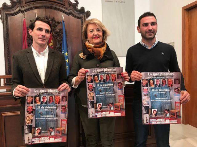 El Teatro Guerra acogerá el 28 de diciembre a las 19 horas la representación de la obra Lo que piensas de la dramaturga lorquina Marisol Morente - 1, Foto 1