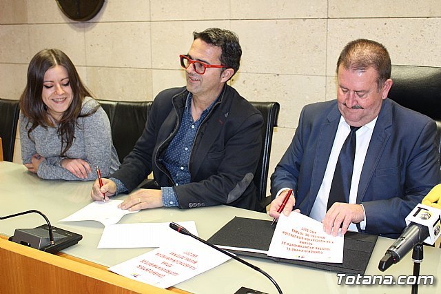 El Ayuntamiento y la Agrupación Musical de Totana suscriben un convenio de colaboración por importe de 6.000 euros - 2, Foto 2