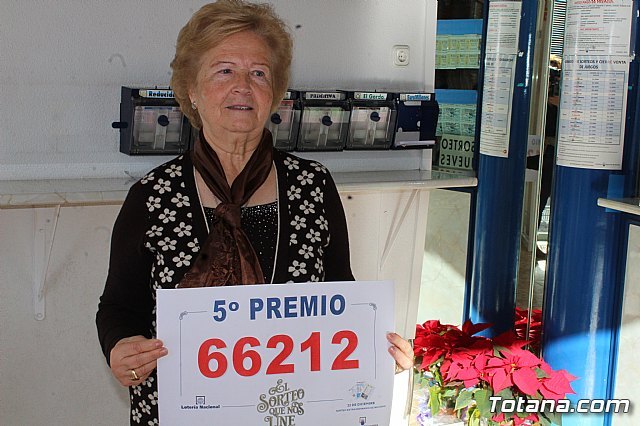 La Administración de Lotería Doña Petra vende parte de un quinto premio de la Lotería de Navidad - 2, Foto 2