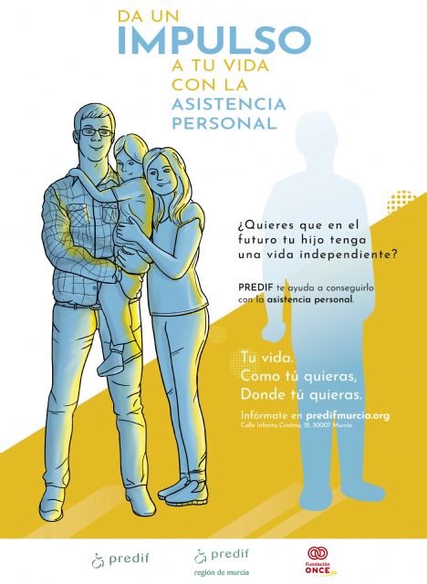 PREDIF Región de Murcia lanza la campaña Da un impulso a tu vida con la asistencia personal - 1, Foto 1