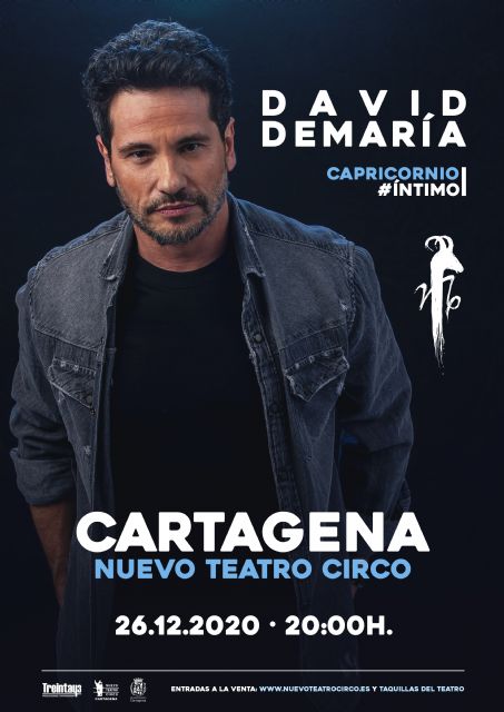 David Demaría presenta su último trabajo discográfico en formato íntimo en el Nuevo Teatro Circo de Cartagena - 1, Foto 1