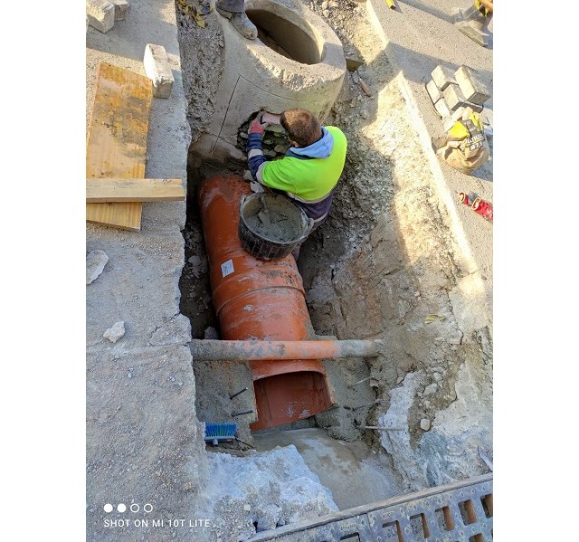 Obras y Servicios comienza la mejora del sistema de recogida de aguas pluviales de la parte final de la Gran Vía - 1, Foto 1