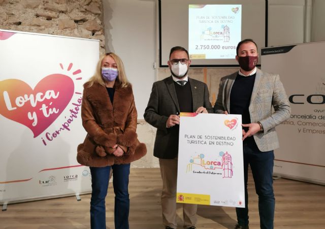 El Gobierno de España concede a Lorca una subvención de 2,7 millones de euros procedentes de los fondos Next Generation para destinarlos a proyectos turísticos - 1, Foto 1