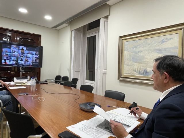 El Alcalde Serrano solicita a López Miras la creación de un mecanismo de coordinación técnica entre los ayuntamientos para la toma de decisiones durante la pandemia - 1, Foto 1