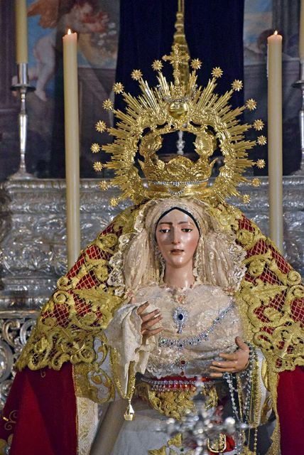 En la Tercera semana de Adviento, se celebro la Solemne Función de Reglas y ceremoniosa veneración en honor a Ntra. Sra. de la Esperanza marinera de Alcalá del Río - 1, Foto 1