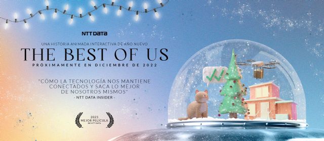 NTT DATA lanza The Best of Us, un saludo de año nuevo tecnológico y solidario - 1, Foto 1