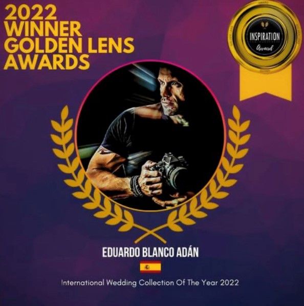 Eduardo Blanco se convierte en el primer español en recibir la Lente de Oro al Mejor Reportaje Fotográfico de Bodas - 1, Foto 1