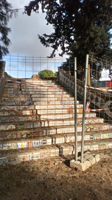 Los Dolores y el Polígono de Santa Ana esperan un año la restauración del Huerto de las Bolas - 5, Foto 5
