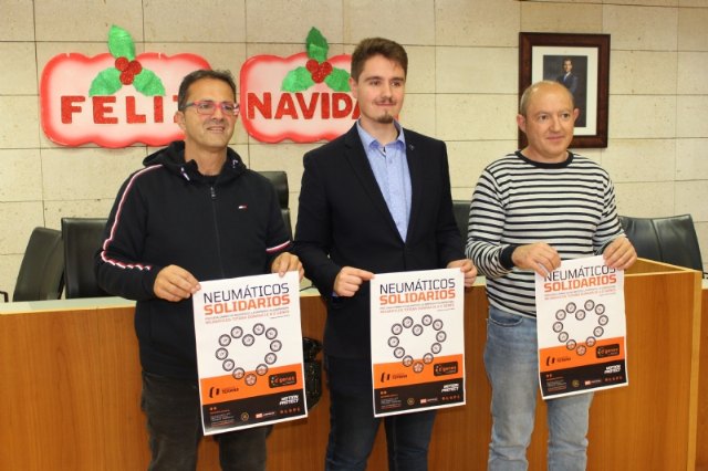 Neumáticos Totana lanza por segundo año consecutivo la campaña “Neumáticos solidarios” a beneficio de D´Genes, Foto 1