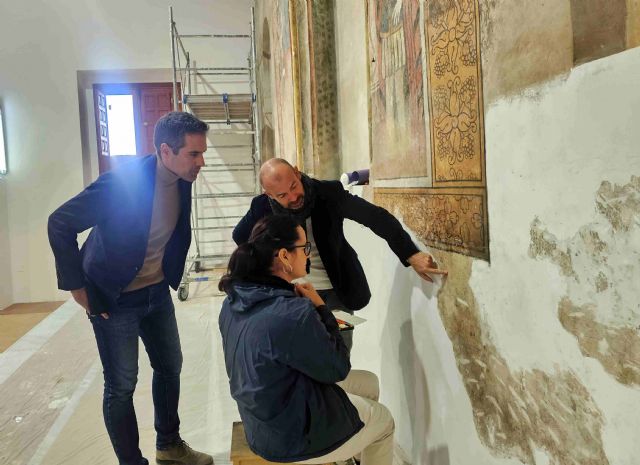 La rehabilitación de la ermita de San Sebastián finaliza con la restauración de sus pinturas murales tardogóticas - 1, Foto 1