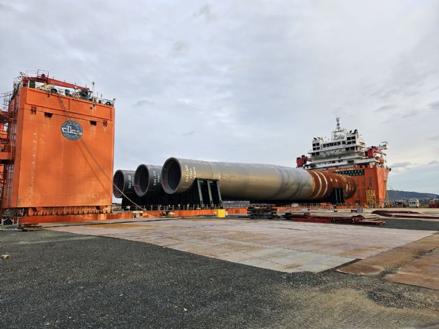 Navantia seanergies y windar renovables finalizan para iberdrola los monopilotes de su parque eólico marino east anglia three - 2, Foto 2