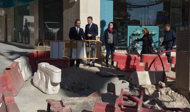 La renovación de la avenida Juan Carlos I de Lorca concluirá antes de Semana Santa - 1, Foto 1