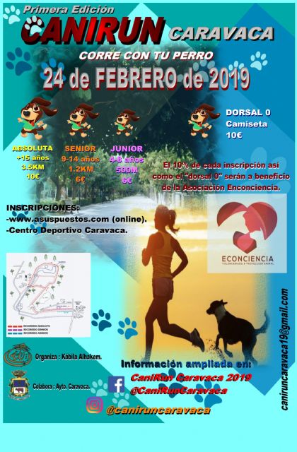 Caravaca celebrará su primer 'CaniRun' el próximo 24 de febrero - 2, Foto 2