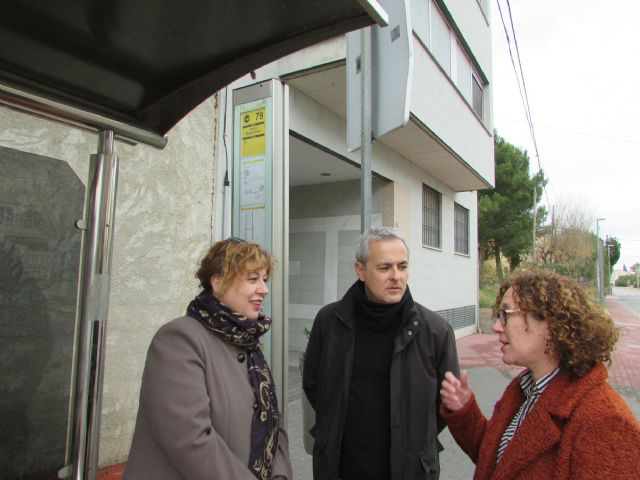 Ahora Murcia demanda el incremento de la frecuencia de autobuses en la pedanía de Rincón de Beniscornia - 1, Foto 1