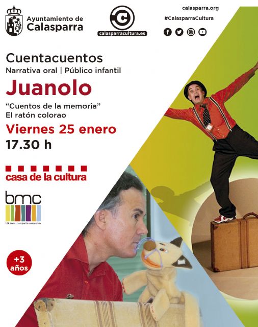 Cuentacuentos este viernes 25 de enero en la Bibblioteca Municipal de Calasparra - 1, Foto 1