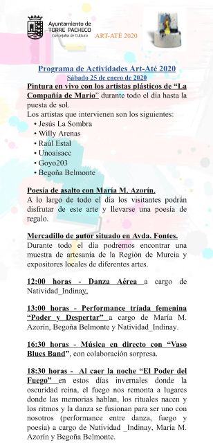 ART-ATÉ 2020 el próximo sábado en Torre Pacheco - 3, Foto 3